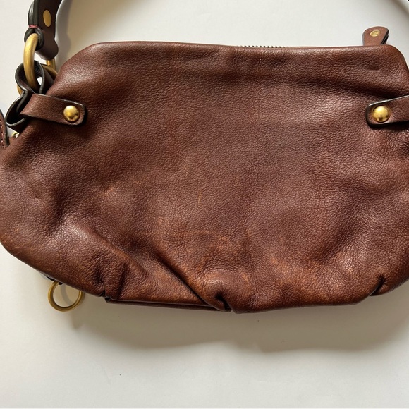 Vintage Juicy Couture Leather Purse Brown Y2K Handbag G&P 2000’s - Picture 8 of 16